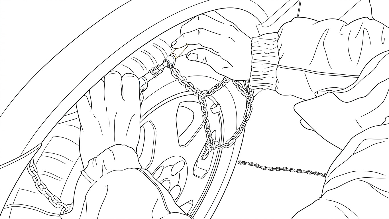 Example of line art graphics